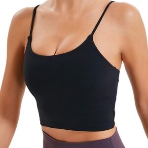 New Lemedy Women Padded Sports Bra Fitness Workout Running Shirts Yoga Tank Top